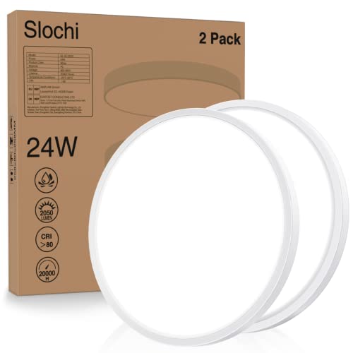 slochi 2 Stücke] LED Deckenleuchte Flach (QL-SC-0023)