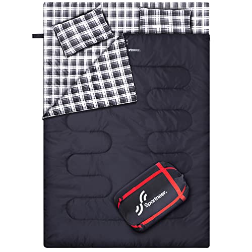 Sportneer Schlafsack Winter Winterschlafsack Outdoor: Schlafsäcke