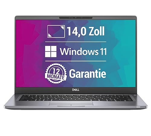 Dell Latitude 7400 14 Zoll Laptop Intel Core i5-8365U 8 GB 512 GB SSD Windows 11 Pro (Gen. überholt)