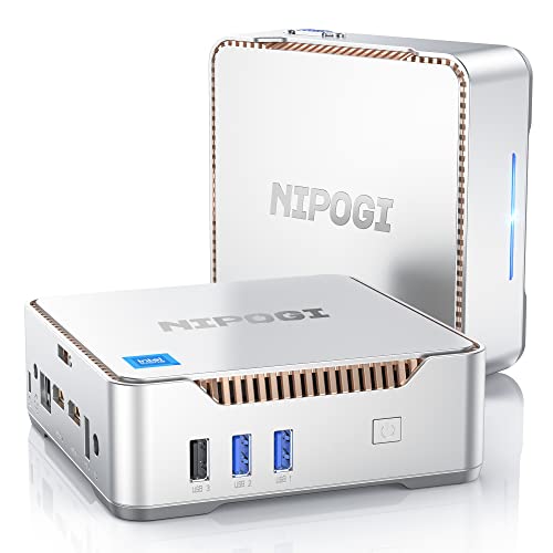 NiPoGi GK3 Plus Mini PC 16GB RAM 512GB M.2 SSD