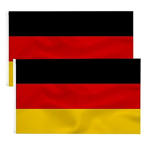 TCTOHZNG 2pack Germany Flag Deutschland Fahne