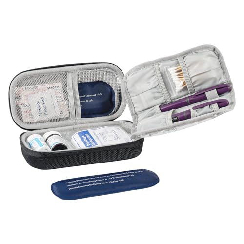 Insulinkühler Reisekoffer Handy Medikamente isolierte Diabetiker