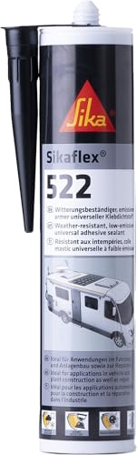 Dichtmasse unserer Wahl: Dichtstoff – Sikaflex-522 schwarz –