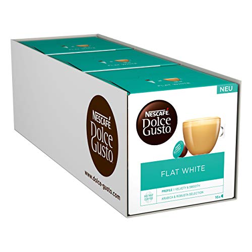 NESCAFÉ Dolce Gusto Flat White, 48 Kaffeekapseln