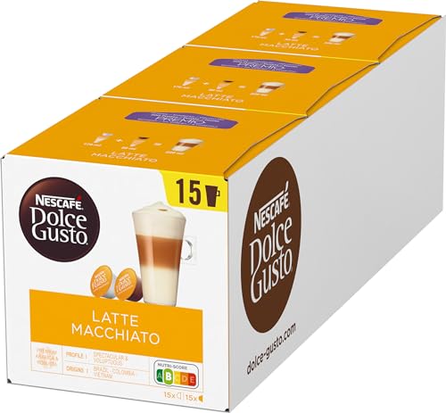 NESCAFÉ Dolce Gusto Latte Macchiato Vorratsbox 90 Kaffeekapseln