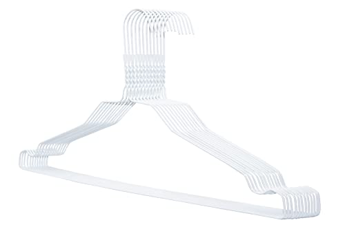 RSR Hangers Kleiderbügel Metall 100 Stück Weiß