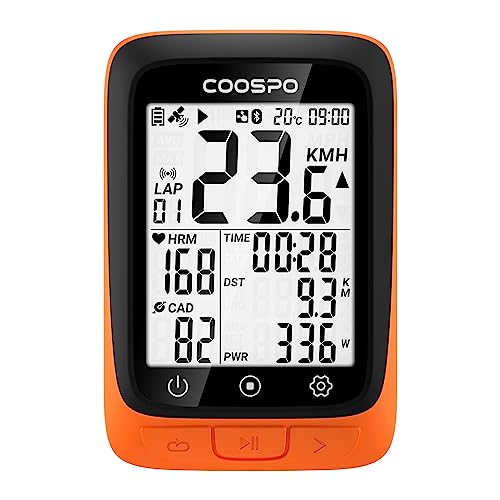CooSpo BC107 Fahrradcomputer GPS Kabellos Drahtloser