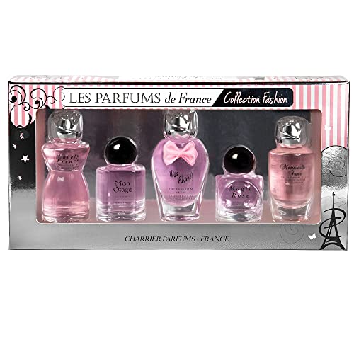 Charrier Parfums Fashion Collection' Gift Set of 5 French