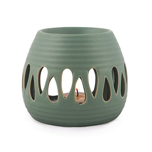pajoma Keramik Duftlampe ''Simple'' in grün