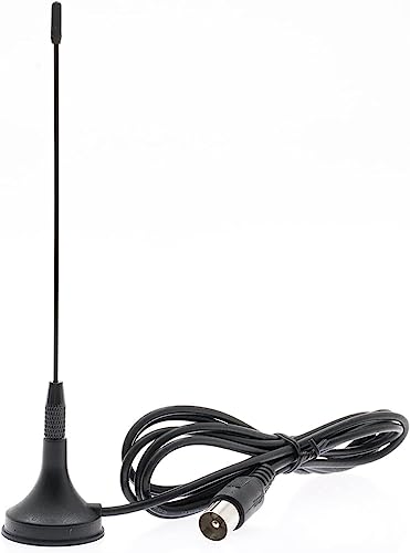 Anadol DVB-T/DVB-T2 Antenne mit Magnetfuß & 1.5m Kabel