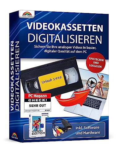 Markt + Technik Videokassetten Digitalisieren 2024 -