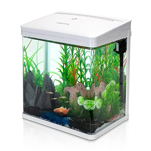 Nobleza Nano-Fischtank-Aquarium mit LED-Leuchten & Filtersystem
