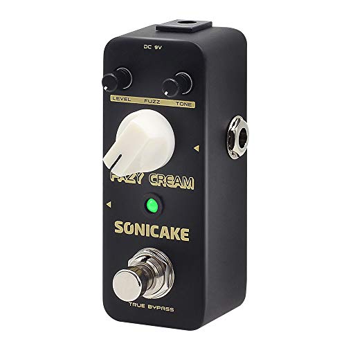 SONICAKE Fuzz Gitarre Effektpedal Fazy Cream
