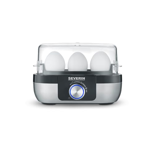 SEVERIN Eierkocher für 3 Eier mit elektronischer Kochzeitüberwachung