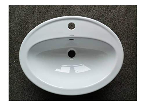 GB Keramik - Waschbecken/Einbauwaschtisch 53,5 x 41 cm