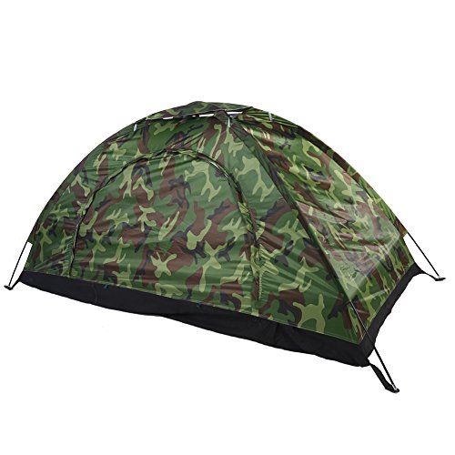 FILFEEL Outdoor Camping Zelt Camouflage 1 Person UV