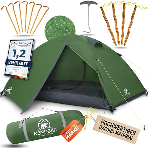NORDBÄR Zelt für 1-2 Personen Ultraleicht &