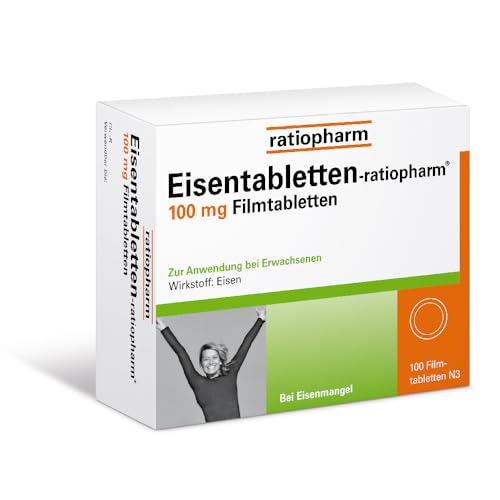 Ratiopharm Eisentabletten-® 100 mg Filmtabletten: Eisenmangel