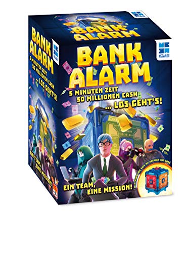 Megableu Bank Alarm Kooperatives Brettspiel Familienspiel