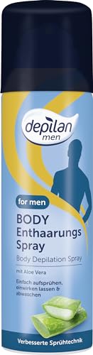 Depilan For Men Body Enthaarungsspray / Enthaarungscreme