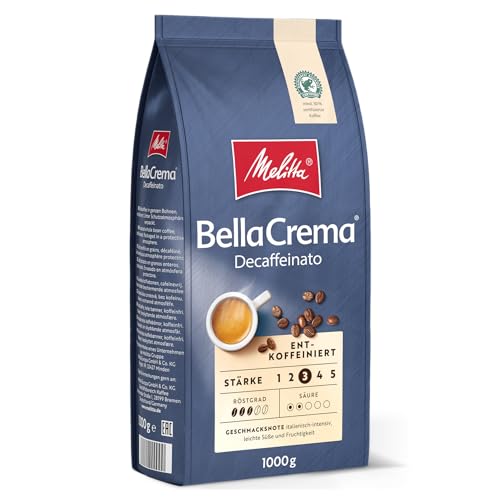 Melitta BellaCrema Decaffeinato Ganze Kaffee