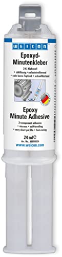 WEICON 10550024 Epoxyd-Minutenkleber 24 ml Doppelspritze