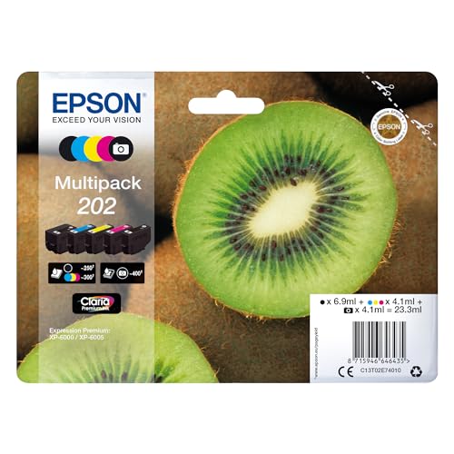 Epson EP64643 Original 202 Tinte Kiwi (XP-6000, XP-6005, XP-6100, XP-6105)