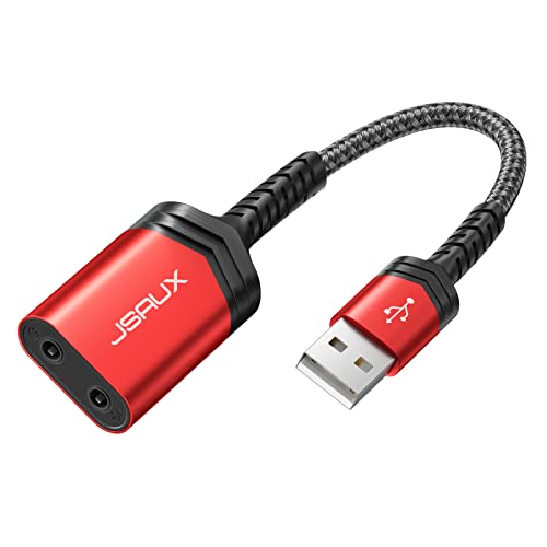 JSAUX Externe USB Soundkarte