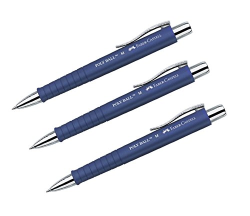 Faber-Castell Kugelschreiber Poly Ball 241151 blau Druckkugelschreiber