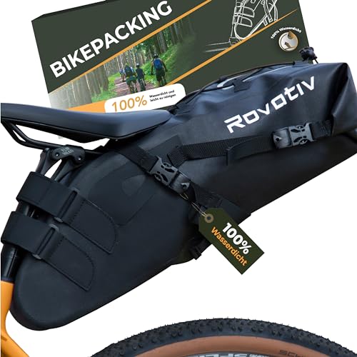 Rovativ Bikepacking Satteltasche [10 Liter] 100%