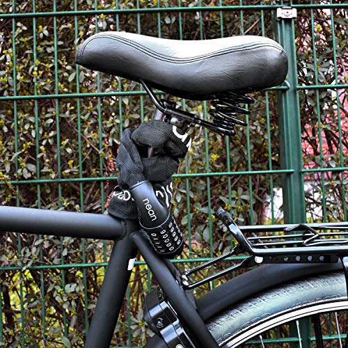 Fahrrad Zahlenschloss im Bild: nean Fahrradschloss mit Zahlen und hoher Sicherheit