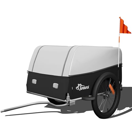SAMAX Transportanhänger Fahrradanhänger Lastenanhänger Fahrrad Anhänger