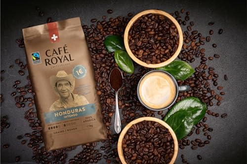 Fairtrade Kaffee im Bild: Café Royal Honduras Crema Intenso Kaffeebohnen 1kg