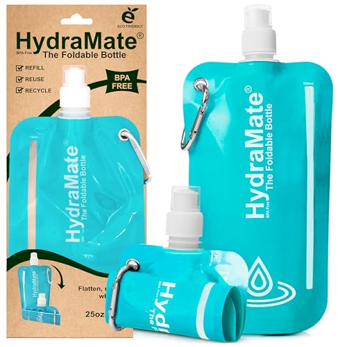 HydraMate Faltbare Trinkflasche