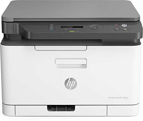 HP Color Laser 178nwg Multifunktions-Farblaserdrucker (WLAN, Airprint) (4ZB96A#696)