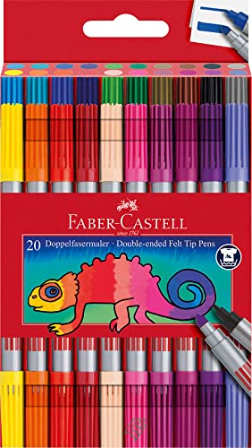 Faber-Castell 151119 - Filzstifte Set 20-teilig