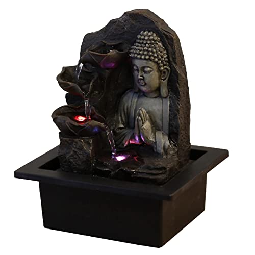 Zen'Light Innenbrunnen Cascade Buddha Lotus