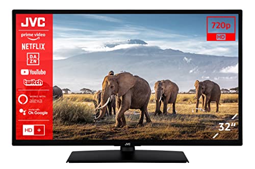 JVC LT-32VH5157 32 Zoll Fernseher/Smart TV (HD Ready, HDR, Triple-Tuner, Bluetooth)