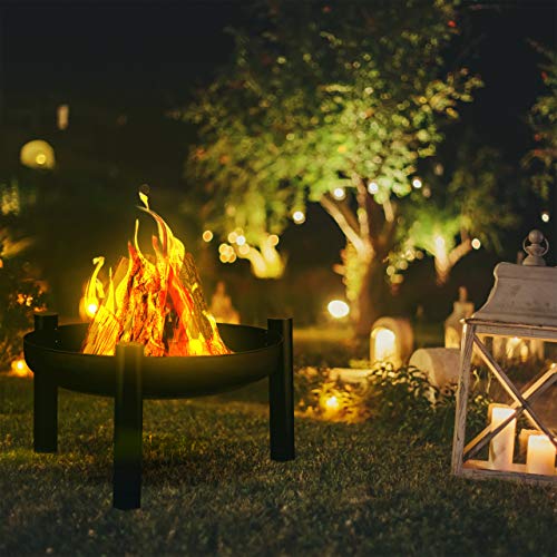 Feuerstelle im Bild: Relaxdays Feuerschale, Ø 60 cm