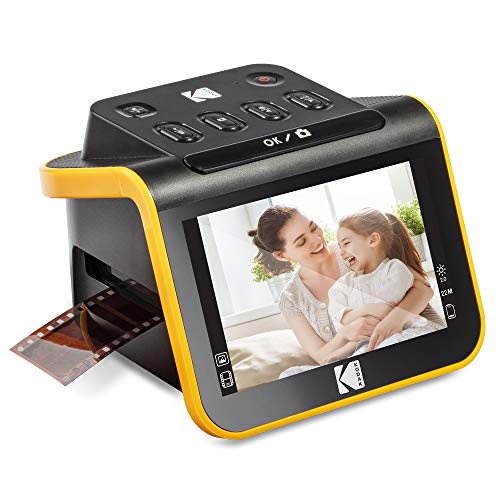 Filmscanner unserer Wahl: KODAK 5 Zoll LCD-Film und Diascanner, Schwarz (RODFS50)