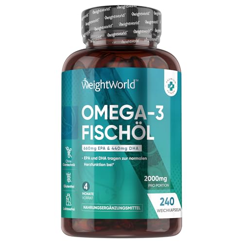 WeightWorld Omega 3 Kapseln
