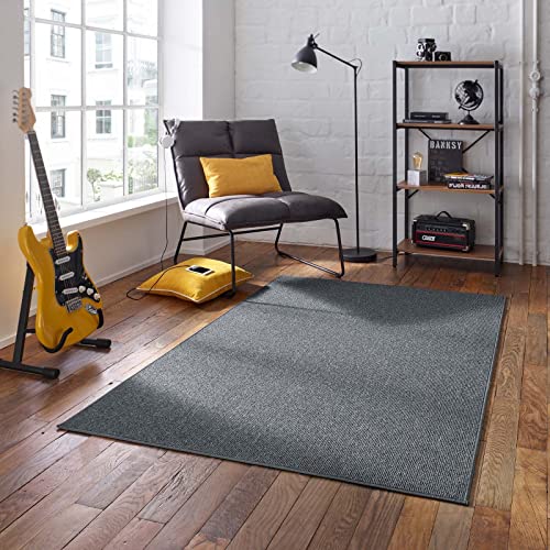 Taracarpet Kurzflor-Teppich Joy Flachgewebe Schlingenteppich für Wohnzimmer