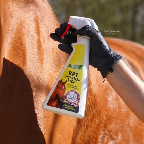 Fliegenspray für Pferd im Bild: Stiefel RP1 Insekten-Stop Spray ...