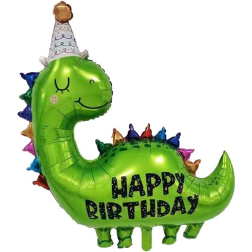 DIWULI XXL Dinosaurier Happy Birthday Luftballon