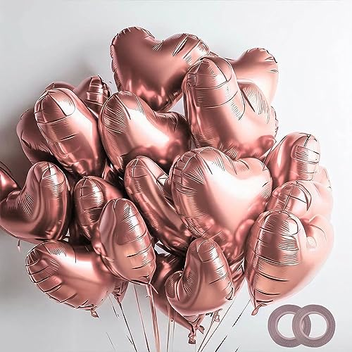 shixpiov 20 Stück 45CM Herzballons