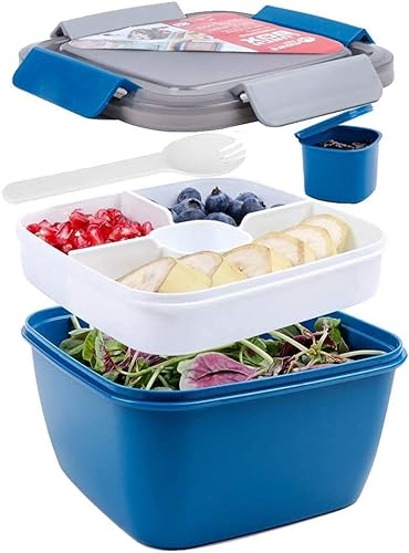 Greentainer Salatbehälter Lunch-Behälter Bento Box für Mittagessen