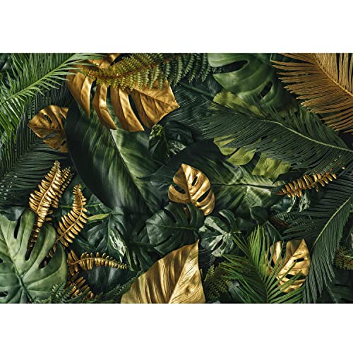 Runa Art Fototapeten 396 x 280 cm tropische Blätter Botanik