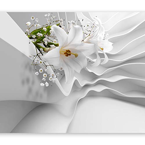 Fototapete murando Blumen Lilien 350x256 cm Vlies