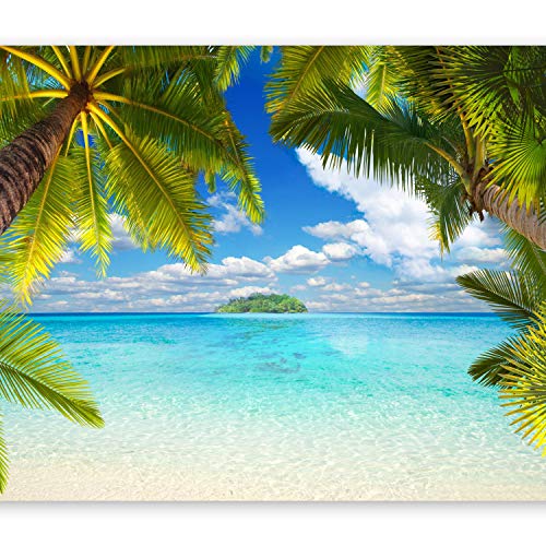 murando Fototapete Tropische Insel 350x256 cm Vlies