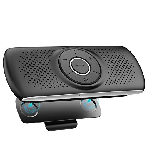 Callstel Kfz-Stereo-Freisprecher, Bluetooth, Siri & Google-kompatibel